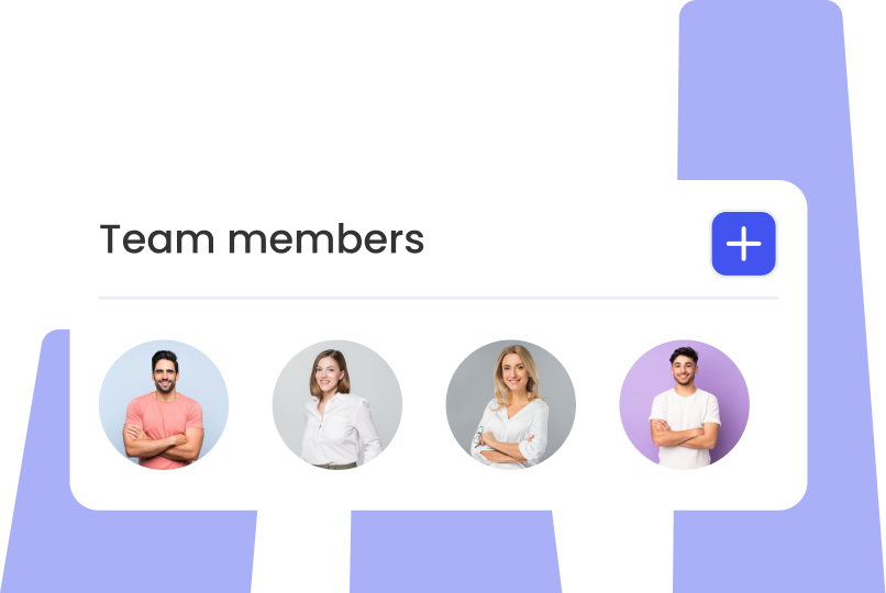 Team members illustration